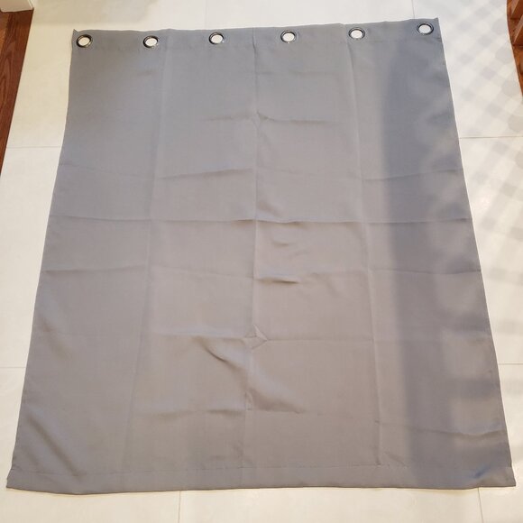 Grey panel curtain 61 inches - Picture 1 of 4